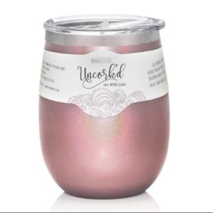 Insulated Rose Gold Wine Tumbler